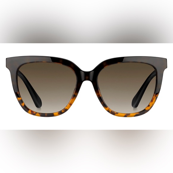 Kate Spade New York JALIA WR790 Tortoise Shell Gradient Classic Sunglasses NWT - Picture 1 of 5